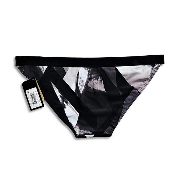 New! Reebok Women's Abstract Print  Hipster Bikini Swim Bottom - Picture 4 of 5